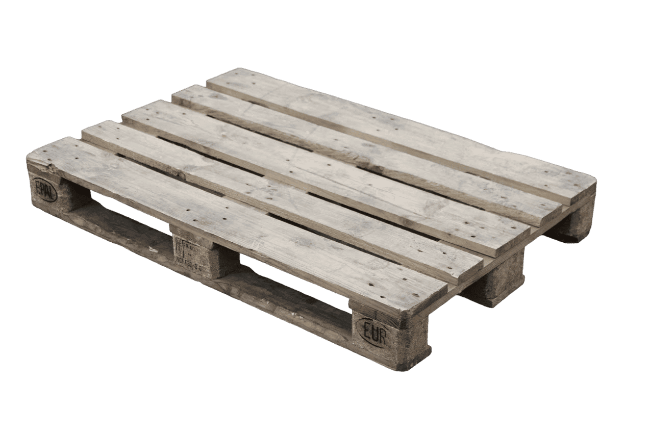Европоддон деревянный БУ 1200x800 2500 кг 2 сорт